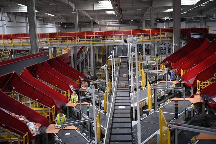 京东快递河源和平配送站